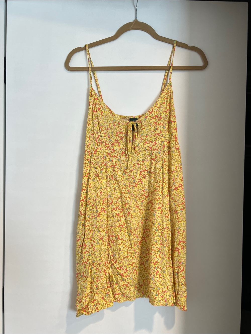 wild fable Yellow Floral Spaghetti-Strap Cami